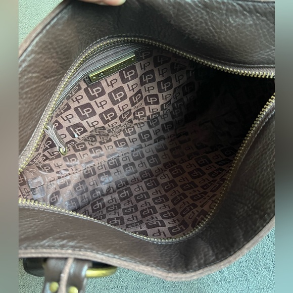 Linea Pelle Brown Leather Satchel bag - Picture 6 of 8